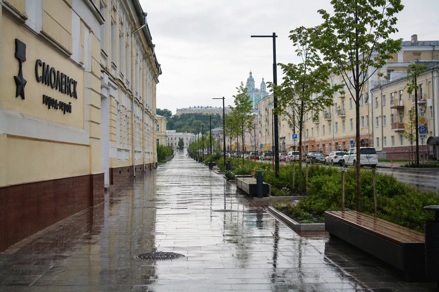 Итоги недели в Смоленске: как непогода и благоустройство меняют облик города