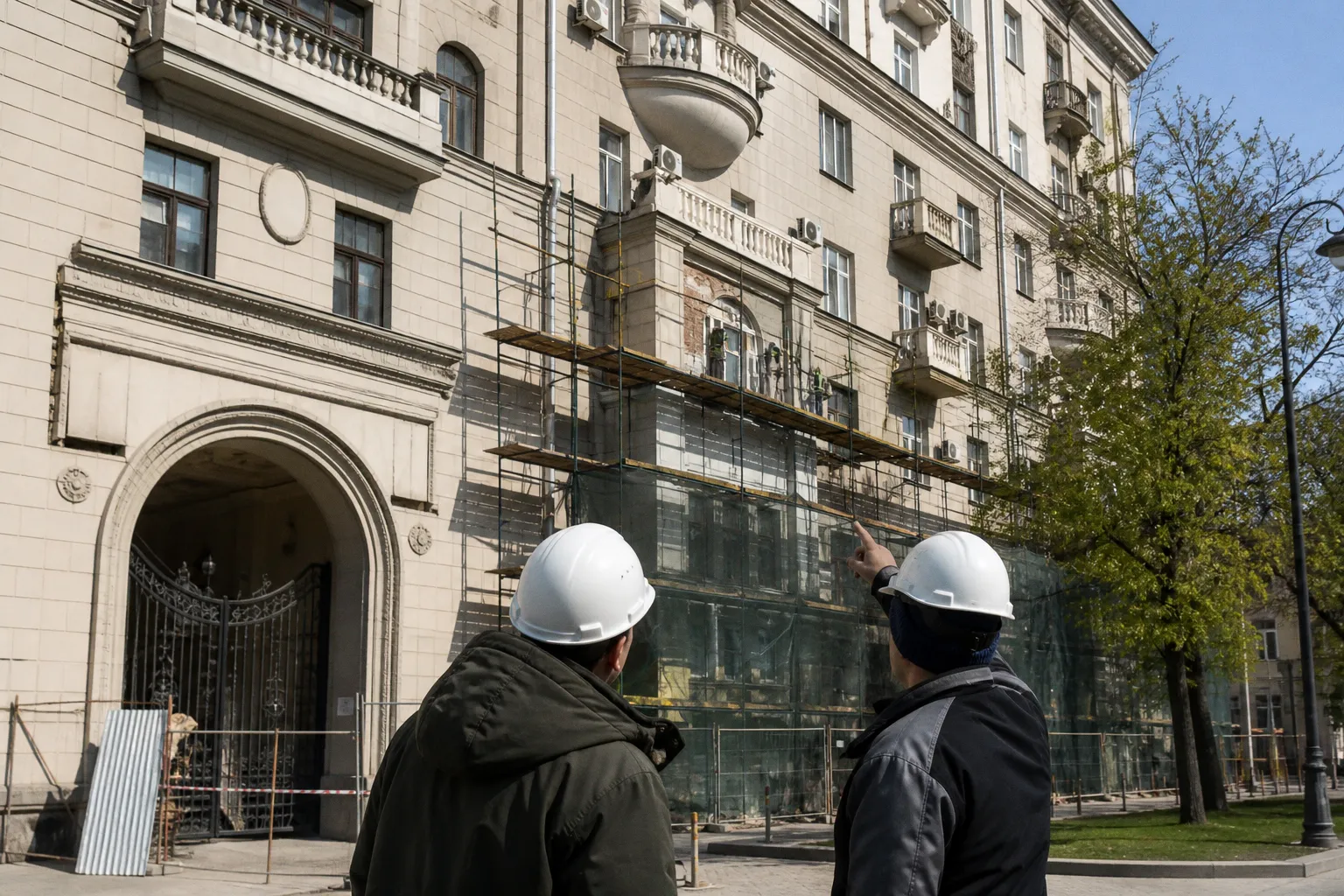 Капремонт в Москве: как реставрируют легендарные дома советской элиты