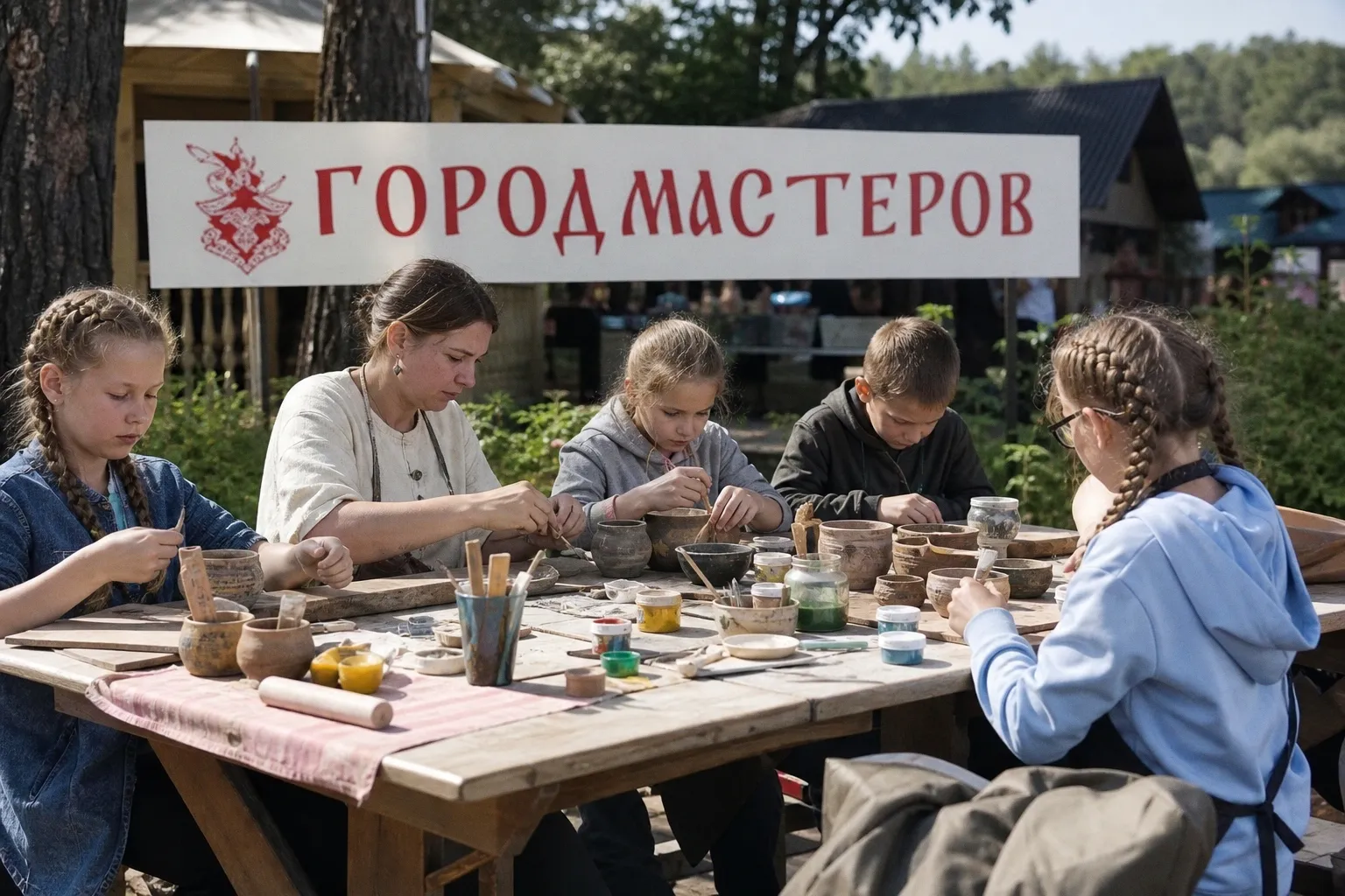 Старинные ремёсла, увлекательные мастер-классы и угощения ручной работы