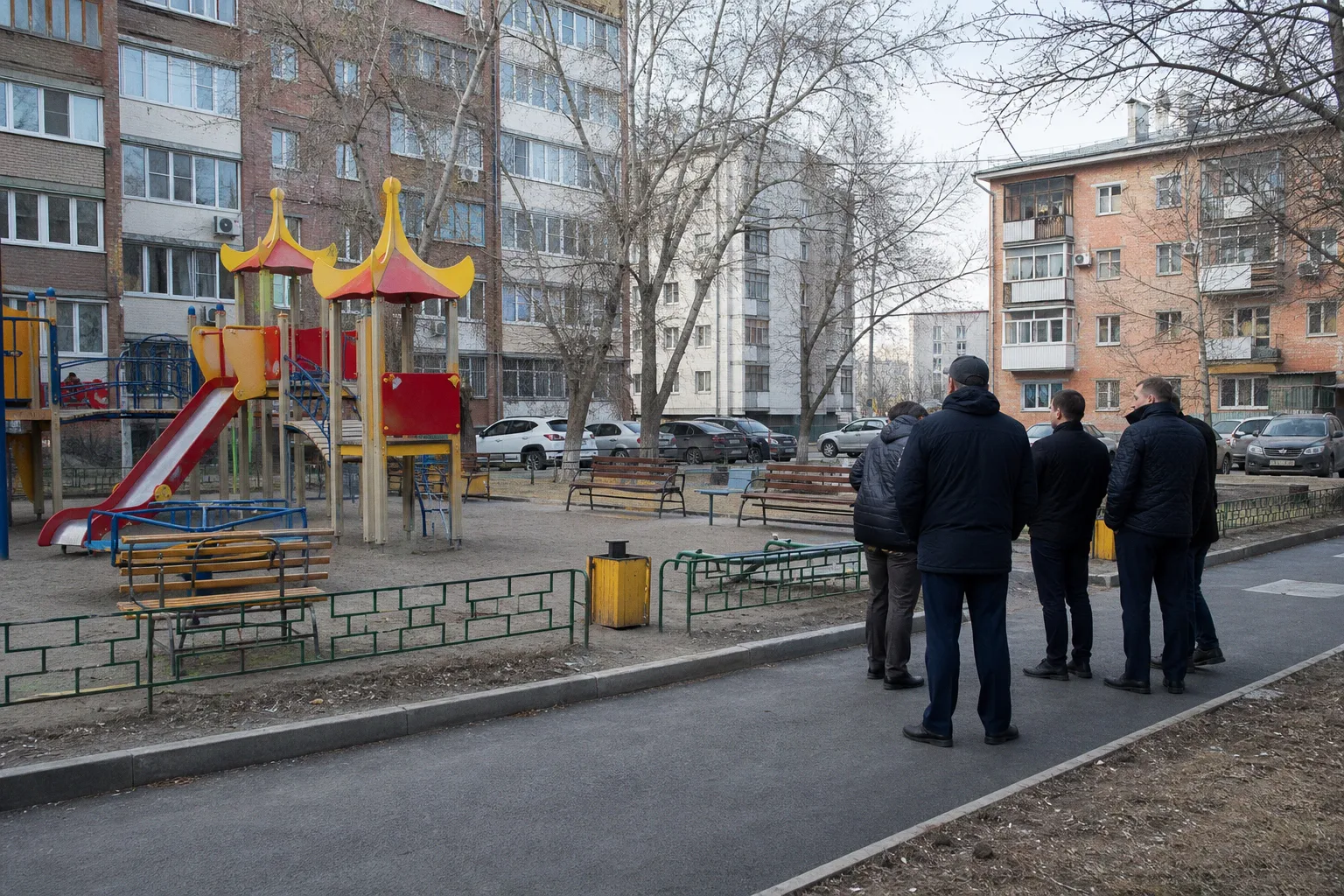 В Кызыле оценили состояние дворов и общественных пространств
